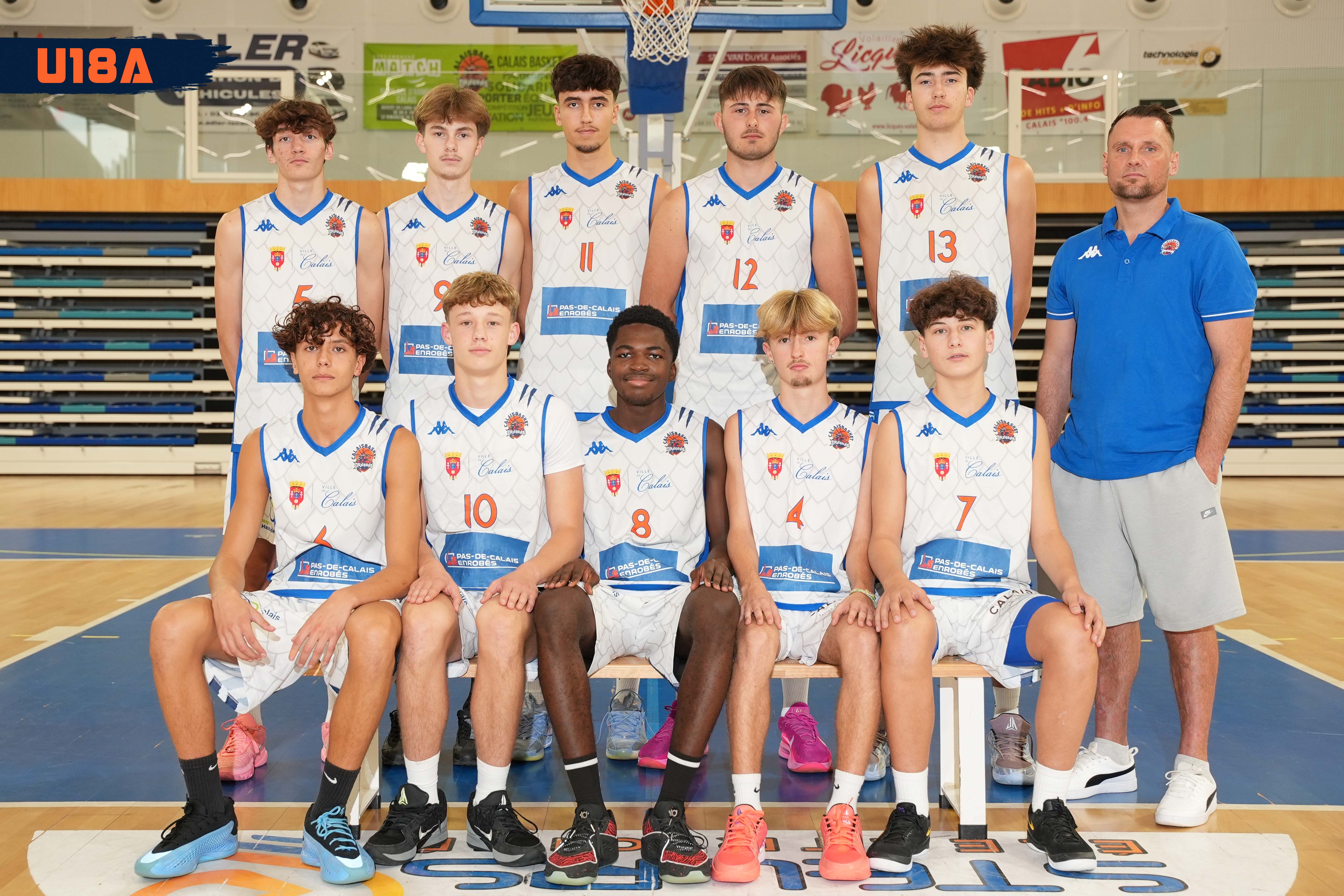 calais basket equipe U17 Region